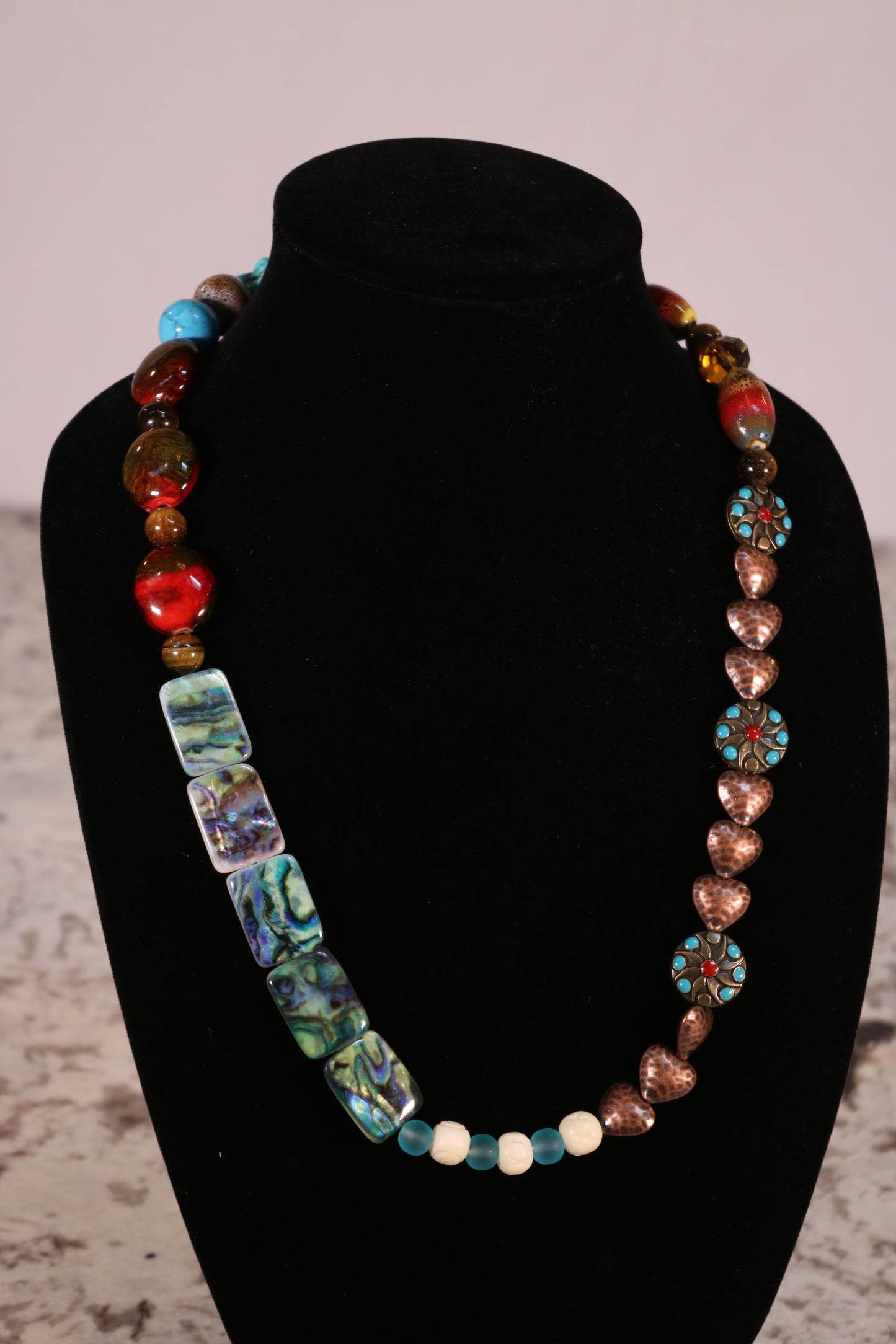 32" Multi-Stone Necklace