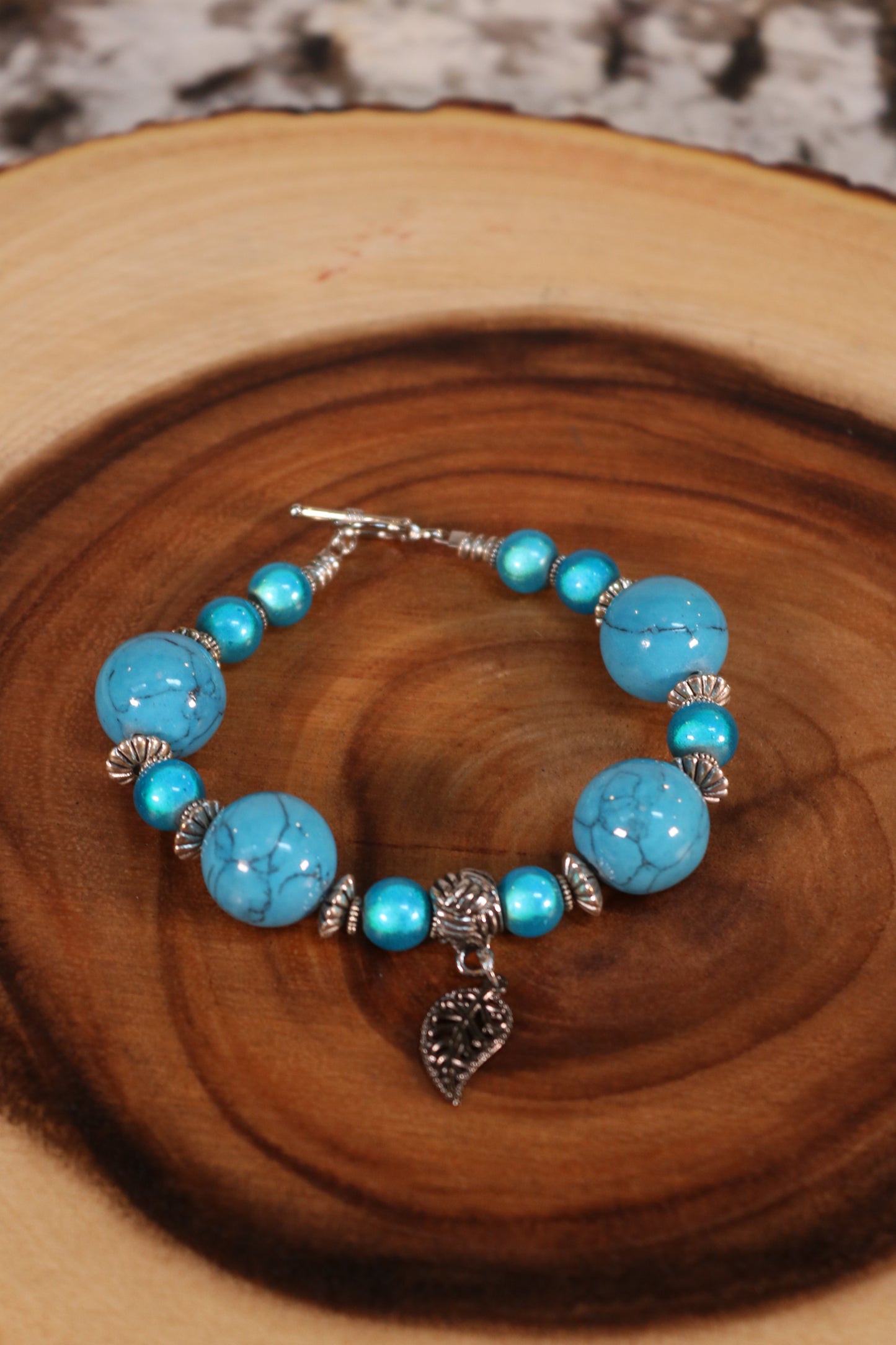 Turquoise and Silver Bracelet