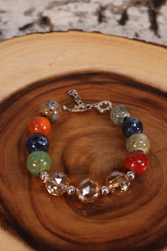 8 1/2" Multi-Colored Bracelet