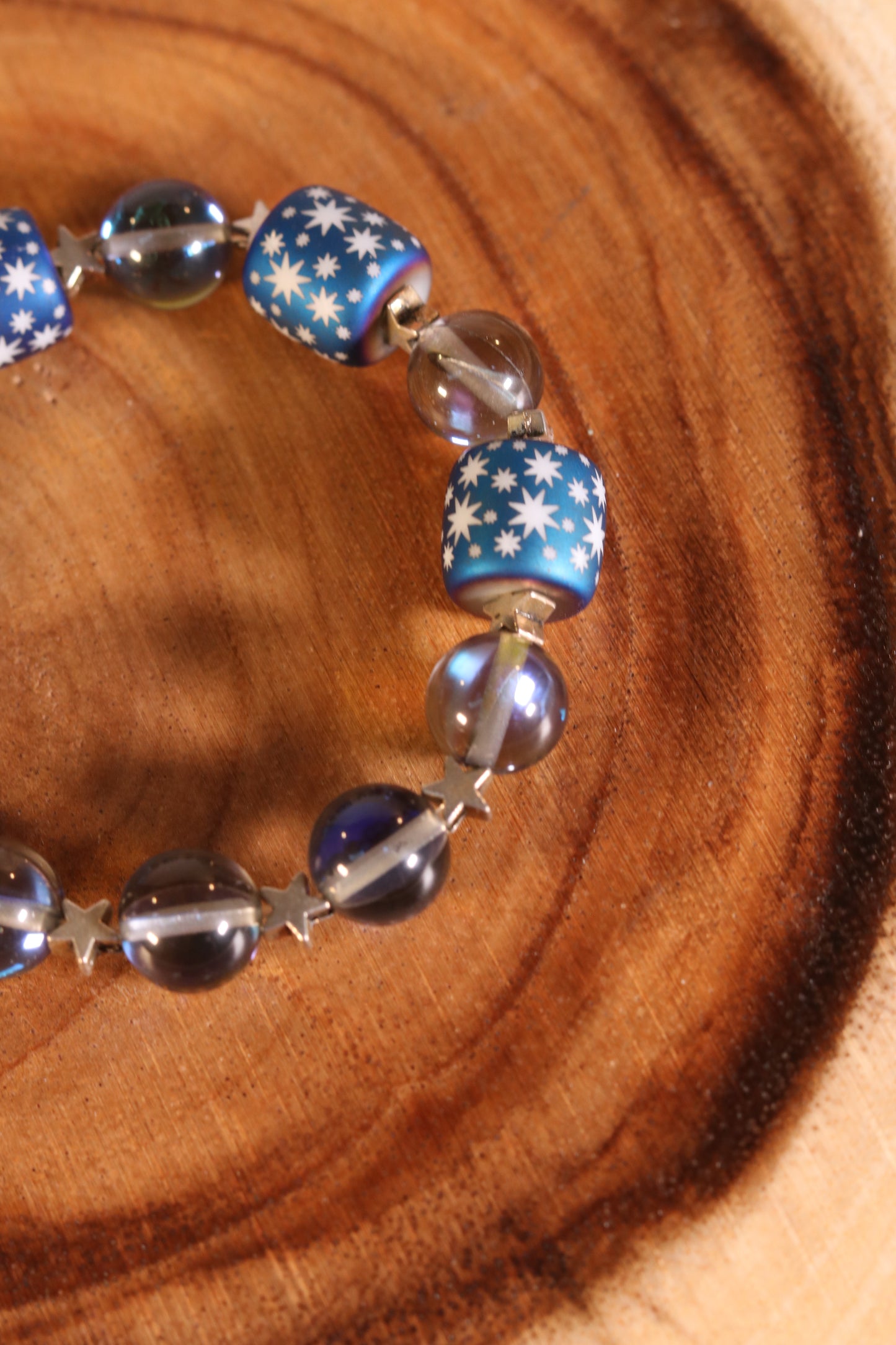 Blue Star Stretch Bracelet