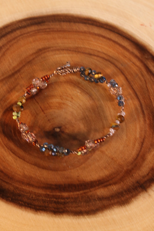 Multicolored Wire Bracelet