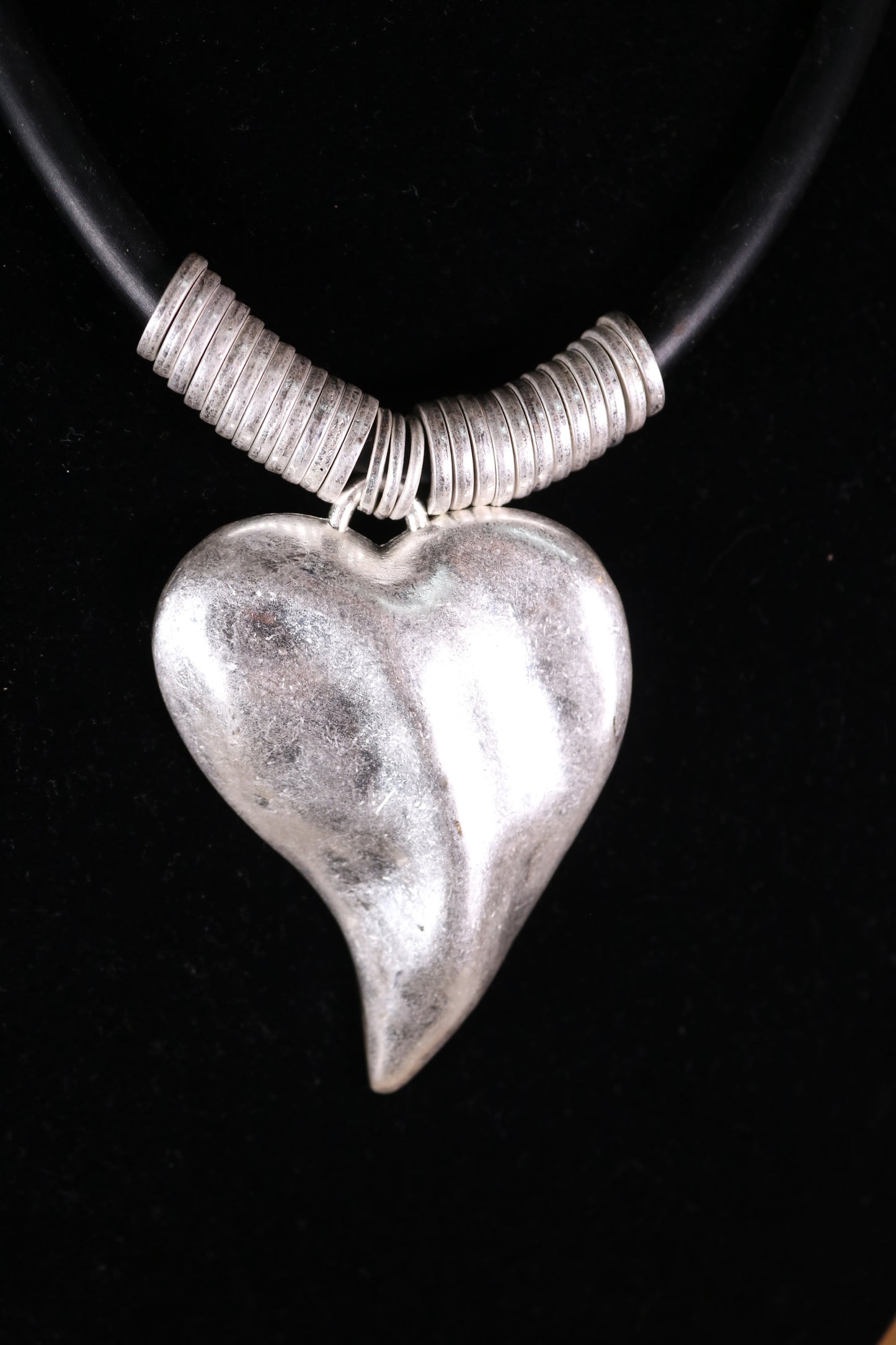 16" Muted Heart Necklace