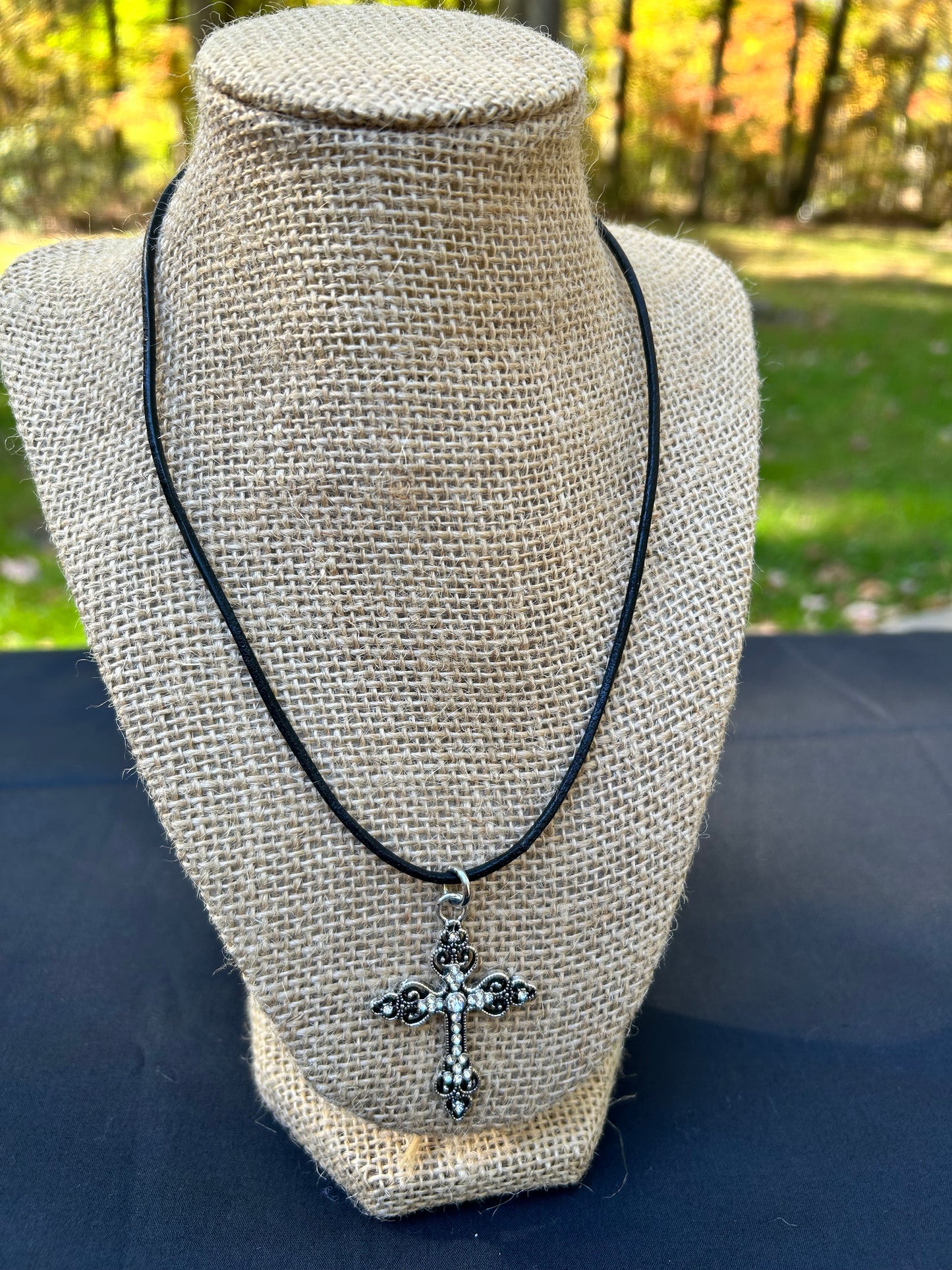 Silver Cross Necklace