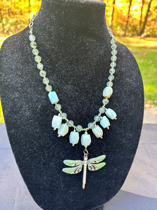 Dragonfly Statement Necklace